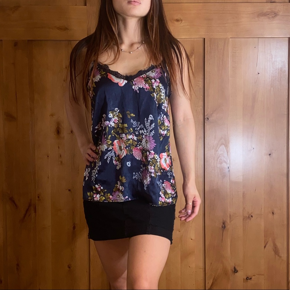 Japna Silk Floral Top